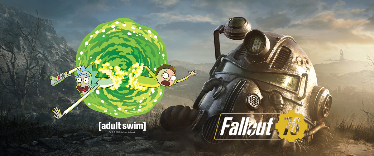 Rick and Morty, Ninja, Logic to Play Fallout 76 this Thursday